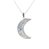 BOTANIGEM Pale Moon Necklace