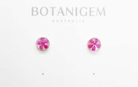Petite Pink Stud MOP Earrings