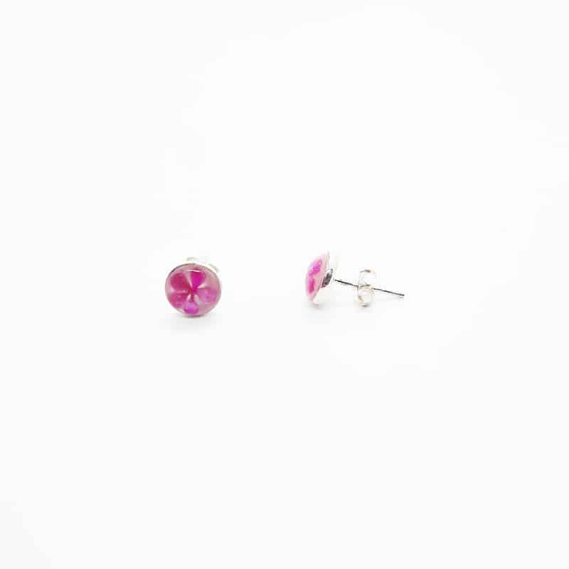 Petite Pink Stud MOP Earrings