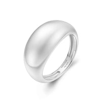 Silver Bold Dome Ring