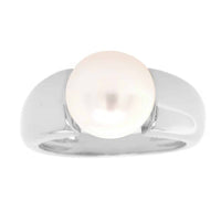 PEYTON SILVER PEARL RING