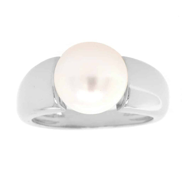 PEYTON SILVER PEARL RING