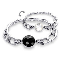 Silver Infinite Links Bracelet