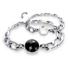 Silver Infinite Links Bracelet