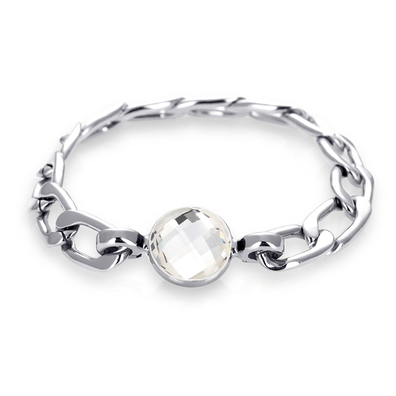 Silver Infinite Links Bracelet