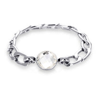 Silver Infinite Links Bracelet