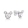 Mickey April Birthstone Stud Earrings
