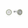 Frozen 2 Snowflake August Birthstone Stud Earrings