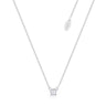Precious Metal Mickey Mouse Claw Set CZ Necklace
