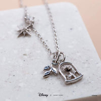 Disney Beauty and the Beast Charm Necklace