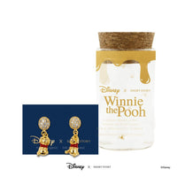 DISNEY DROP EARRING DIAMANTE BALLOON POOH