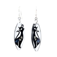 BOTANIGEM Sitting Cat Earrings