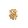 TE053GWH Enamel Flower Charm