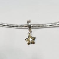 TP066CZG Star Pendant Charm