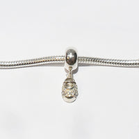 TP070CZ Child's Silver Shoe Charm