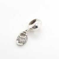 TP070CZ Child's Silver Shoe Charm