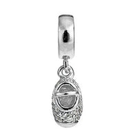 TP070CZ Child's Silver Shoe Charm