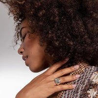 Ring Compass Gold
