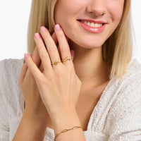 Ring with Sun Beams and Colourful Stones