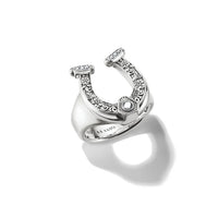 Silver Horseshoe Ring