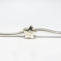 TT237_18 Silver Star 18 Charm