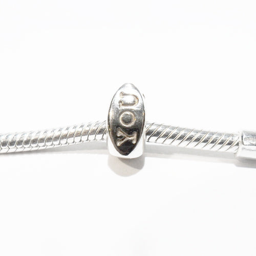 TT336G Engraved Triangle Spacer Charm