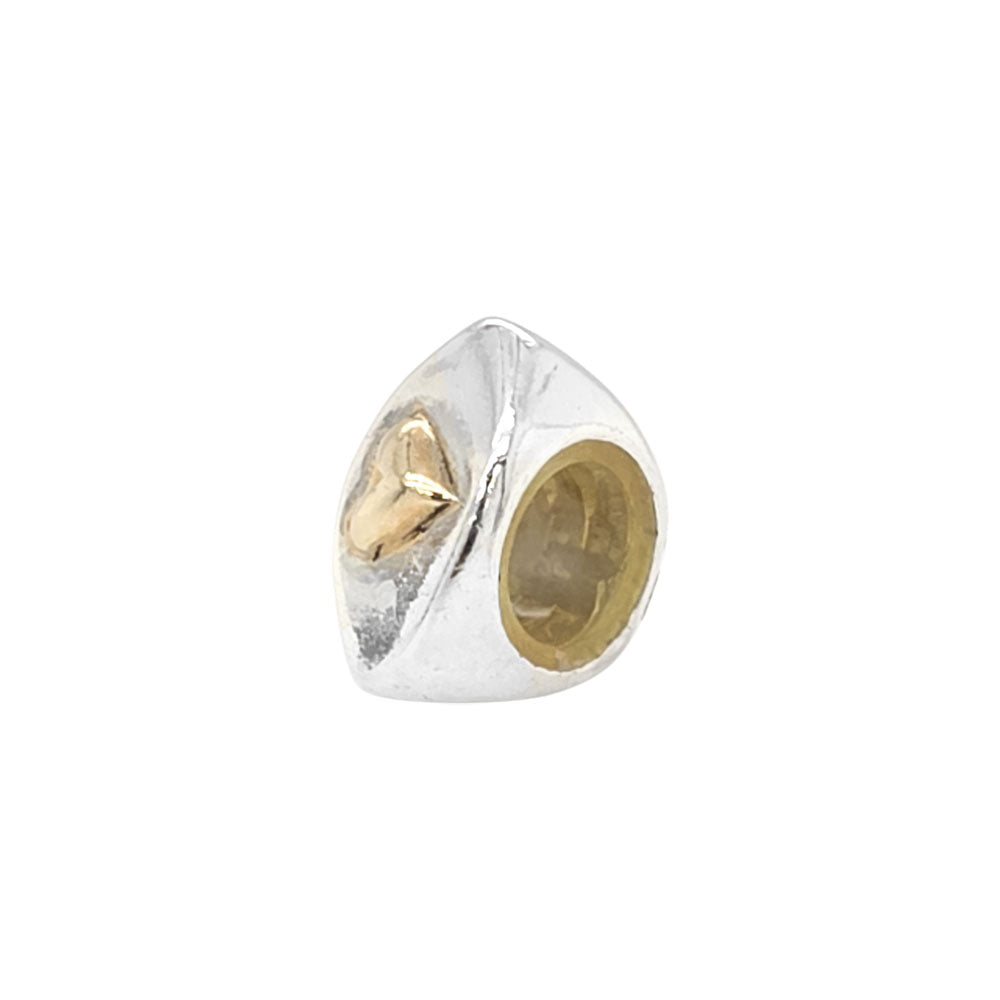 TT336G Engraved Triangle Spacer Charm