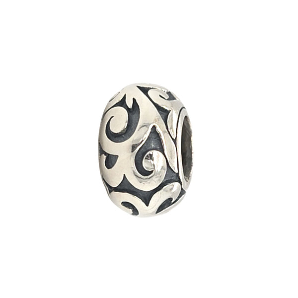 TT527 Swirl Pattern Spacer Charm