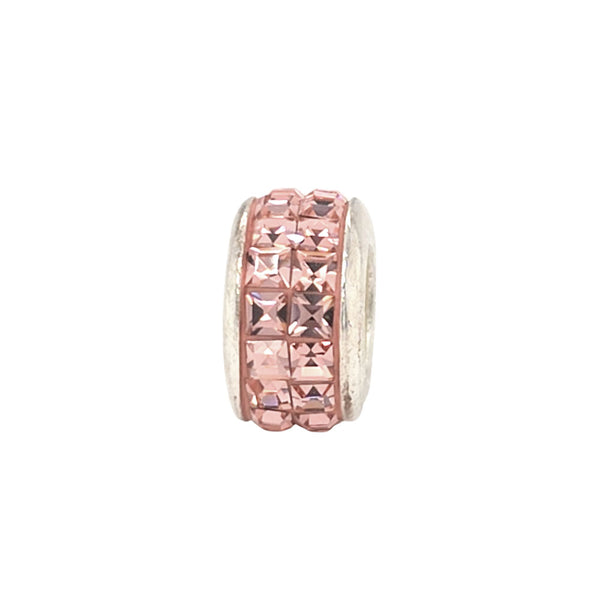 TT646PK Pink Coloured Swarovski Crystal Spacer