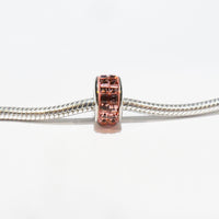 TT646PK Pink Coloured Swarovski Crystal Spacer