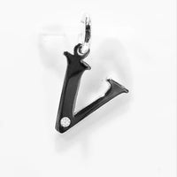A to Z Initial Silver Pendant with Diamond