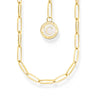 Member Charm necklace with Charmista Disc Gold