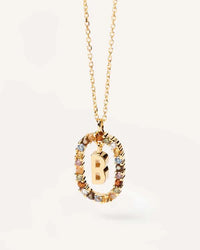 LETTER B NECKLACE