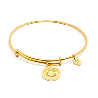 Initial C Expandable Bangle