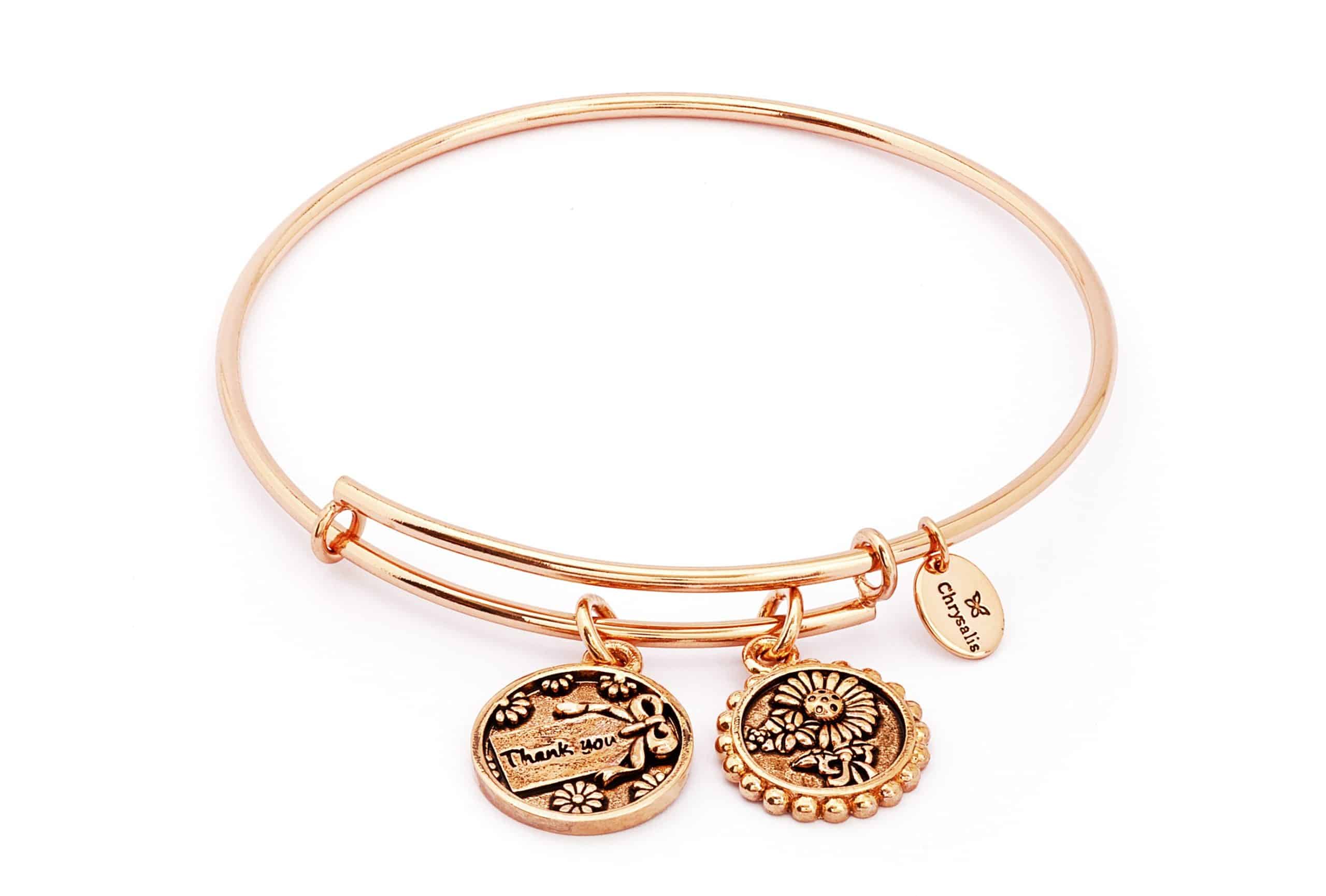 Thank You Expandable Bangle