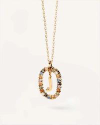 LETTER J NECKLACE