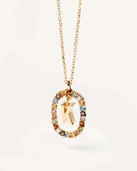 LETTER K NECKLACE