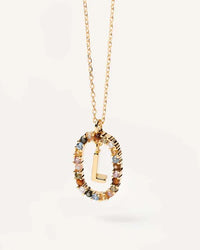 LETTER L NECKLACE