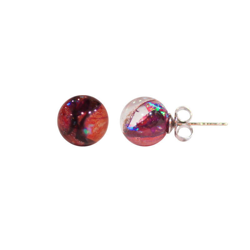 Bubble Rose Studs