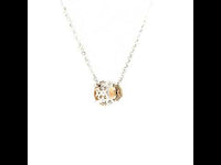 Citrine Silver Necklace