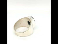 Azurite Sterling Silver Ring