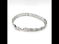 Sterling Silver Italian Braid Bracelet
