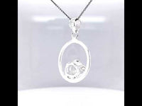 Herkimer Diamond Sterling Silver Necklace