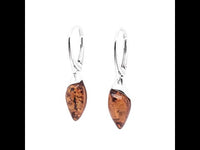Genuine Baltic Amber Earrings 733