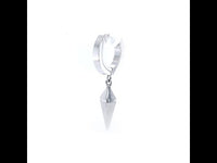 Stainless Steel Kite Drop Earring