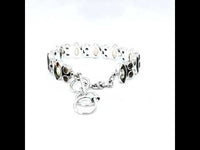 Citrine Silver Toggle Bracelet
