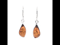 Genuine Baltic Amber Earrings 734