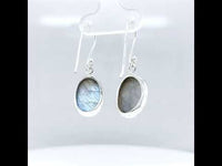 Labradorite Sterling Silver Earrings