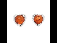 Genuine Baltic Amber Stud Earrings 227