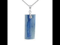 Kyanite Pendant in Sterling Silver